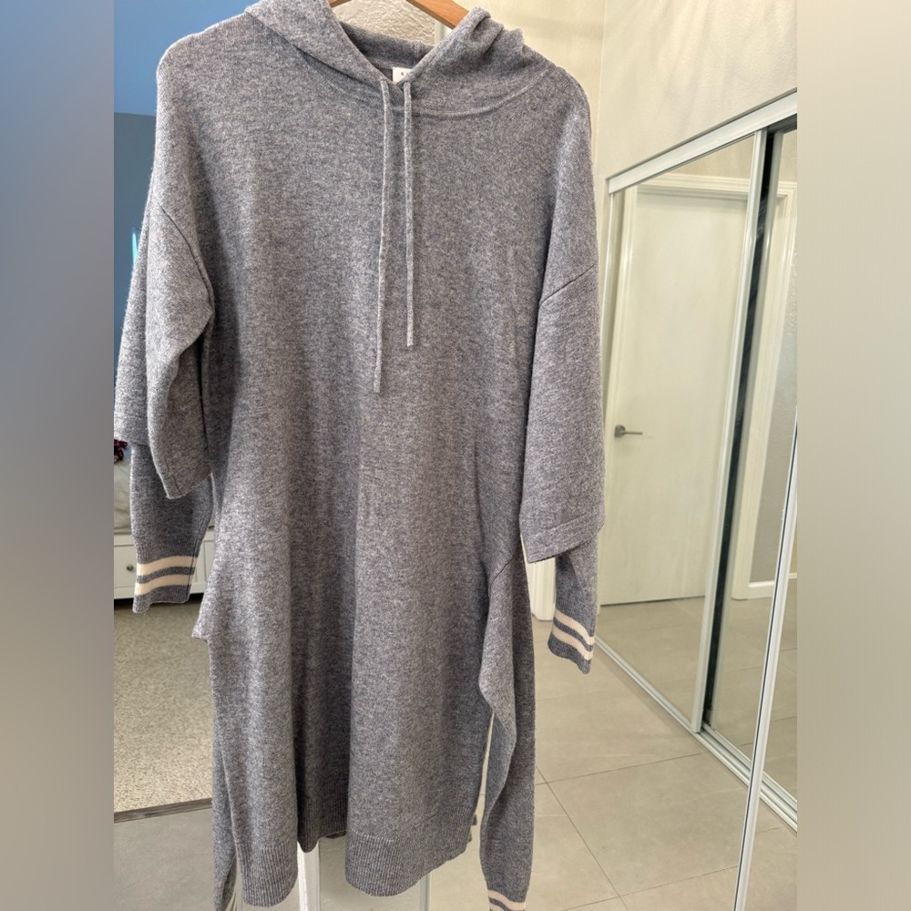Sandra sweater dress gray one size